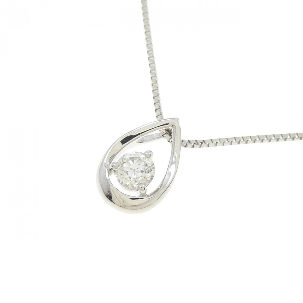 PT ダイヤモンド ネックレス 0.192CT
