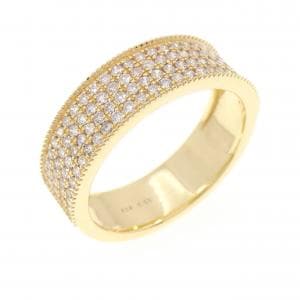 【新品】K18YG ダイヤモンド リング 0.55CT