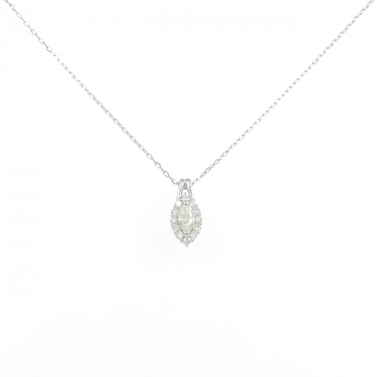 PT900/PT850 ダイヤモンド ネックレス 0.38CT