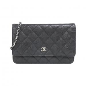 シャネル タイムレスクラシック ライン 33814 チェーンウォレット