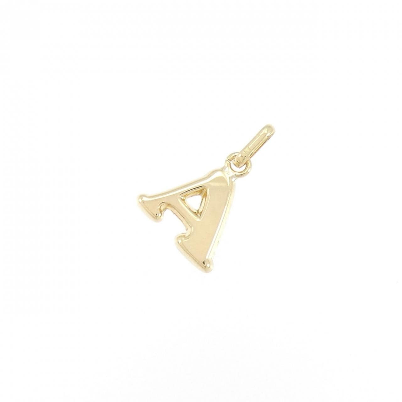 K18YG イニシャルA ペンダント