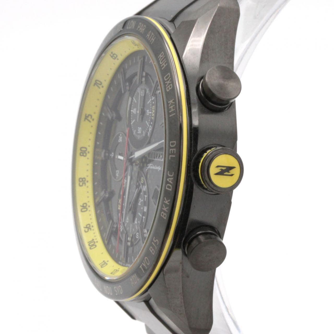 シチズン アテッサ･日産フェアレディZ 電波時計 H804-T027679/AT8185-89E TI ソーラークォーツ