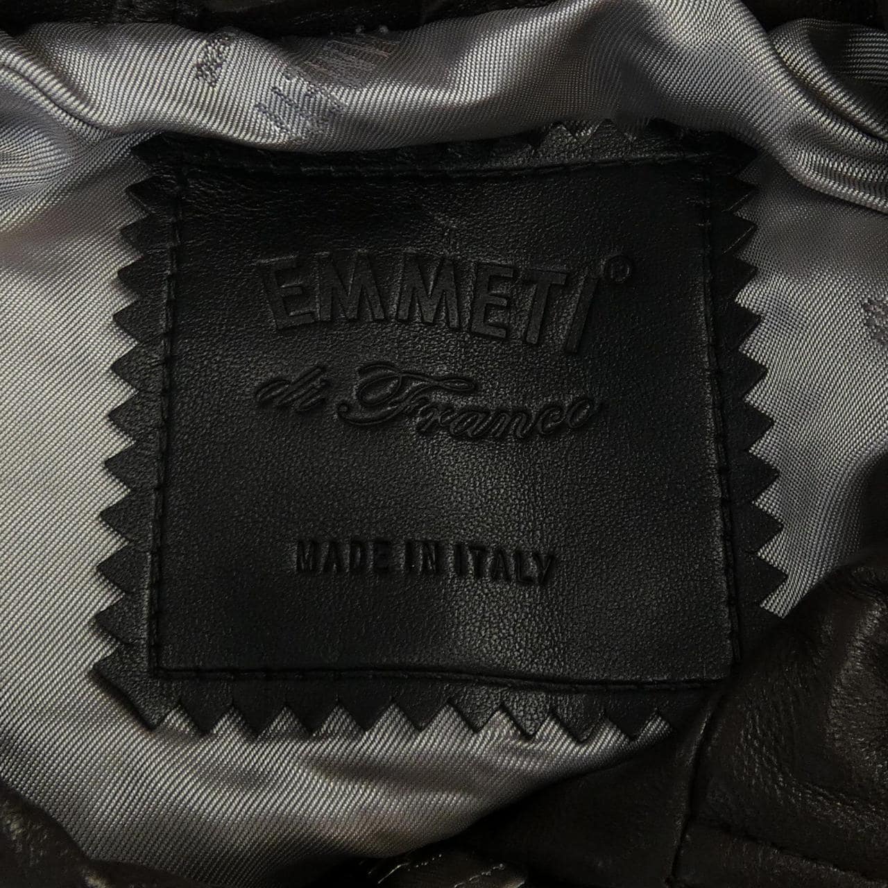 エンメティ EMMETI GIACOMO レザーライダースジャケット