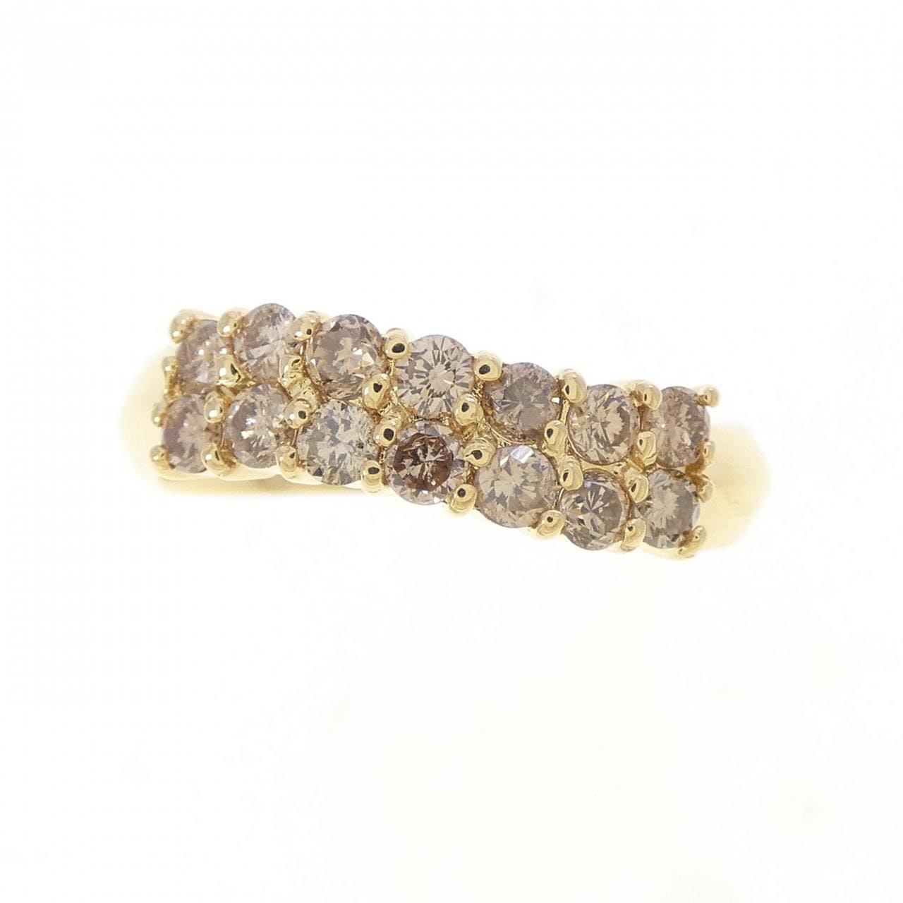 K18YG ダイヤモンド リング 0.50CT