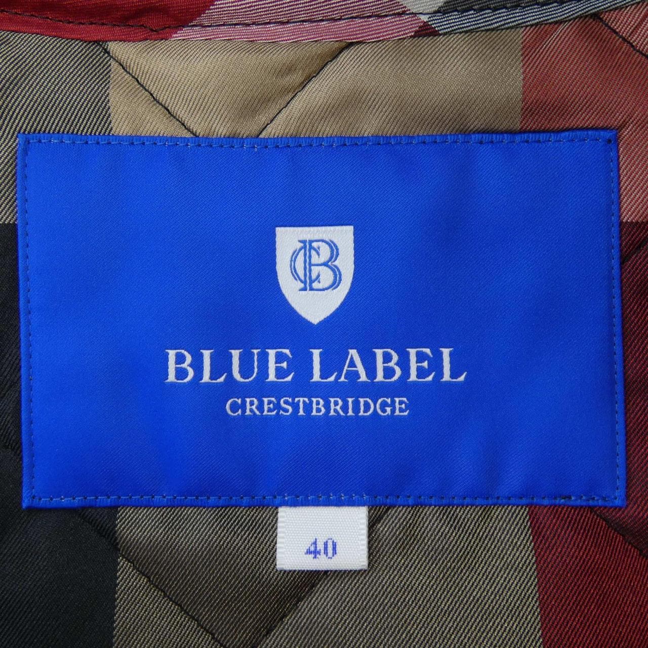 ブルーレーベルクレストブリッジ BLUE LABEL CRESTBRIDGE 55A05-644-09 コート