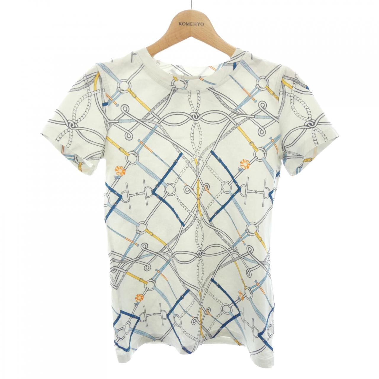 エルメス HERMES PARCOURS SANS FAUTE *16-7704. Tシャツ