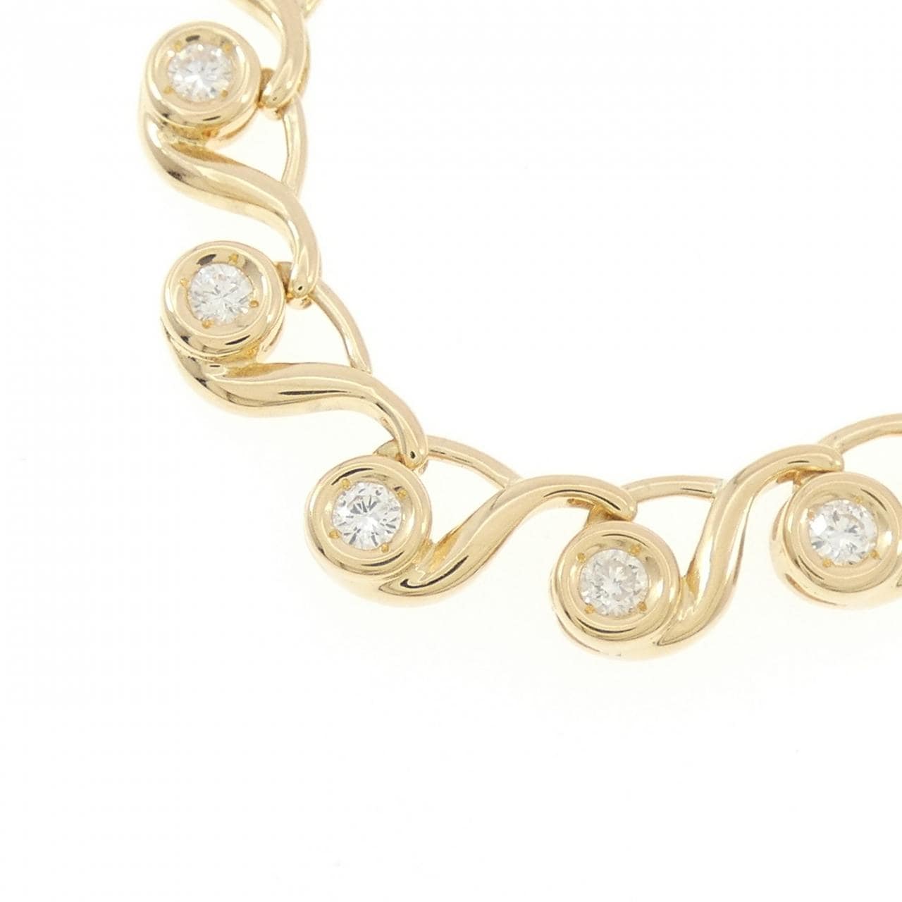 K18YG ダイヤモンド ネックレス 2.00CT