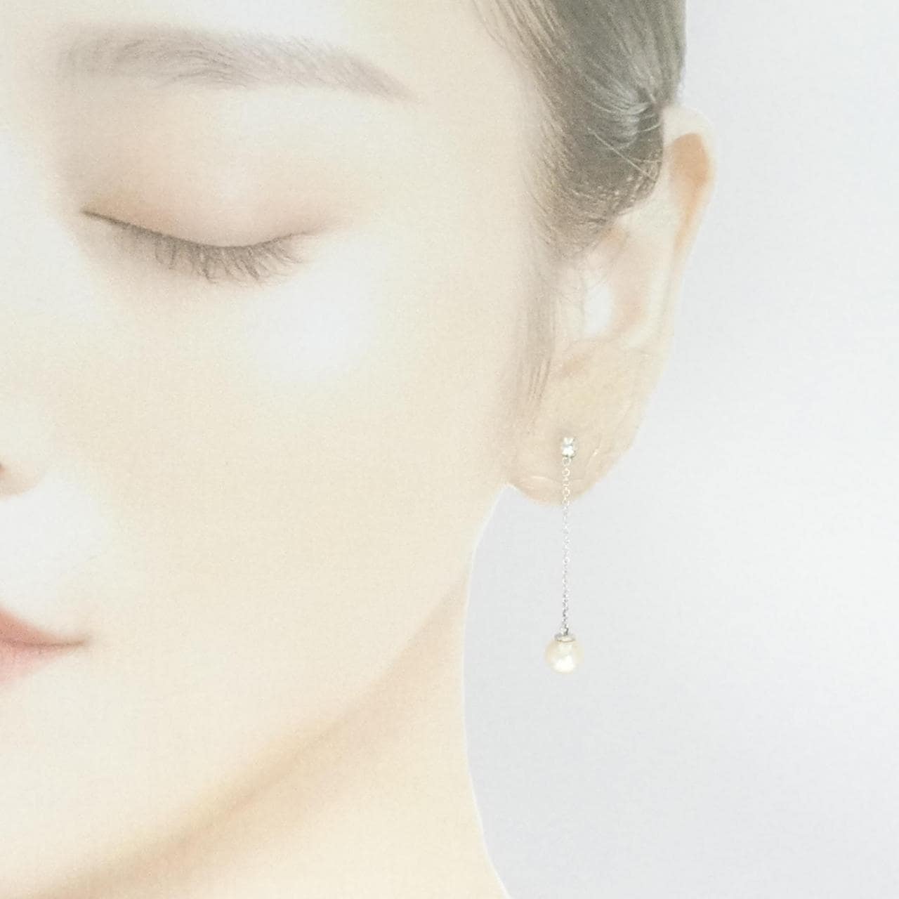 TIFFANY Akoya珍珠耳环 6.6 毫米
