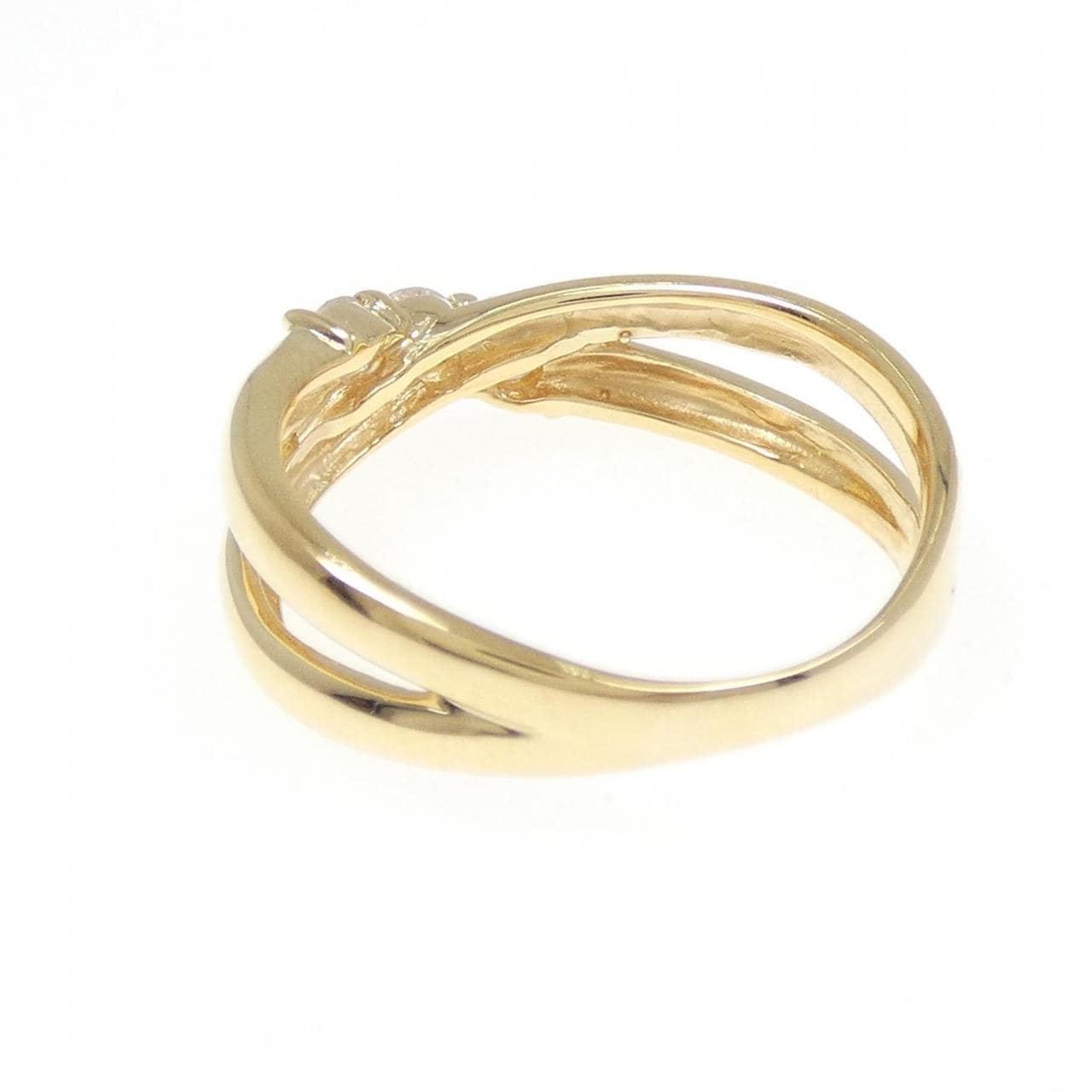 K18YG ダイヤモンド リング 0.30CT