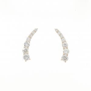 【リメイク】K10YG ダイヤモンド ピアス 0.46CT