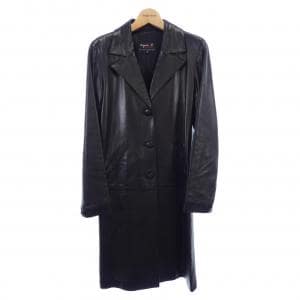 アニエスベー Agnes.b レザーコート