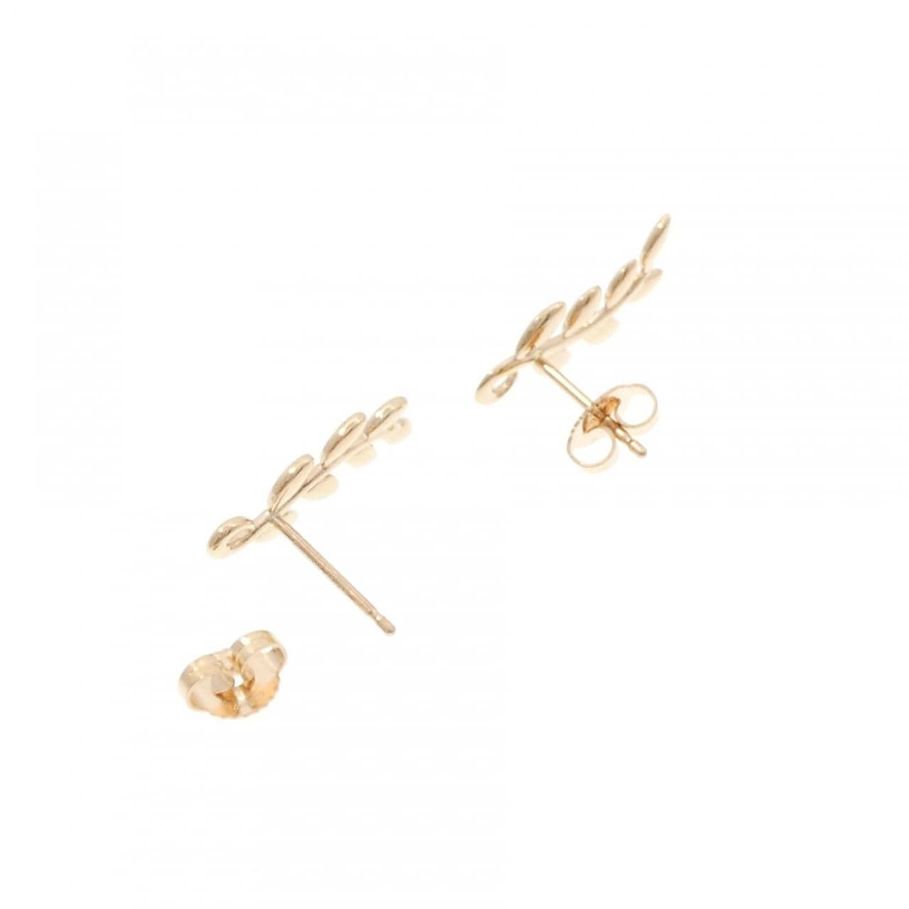 ティファニー オリーブリーフ クライマー ピアス