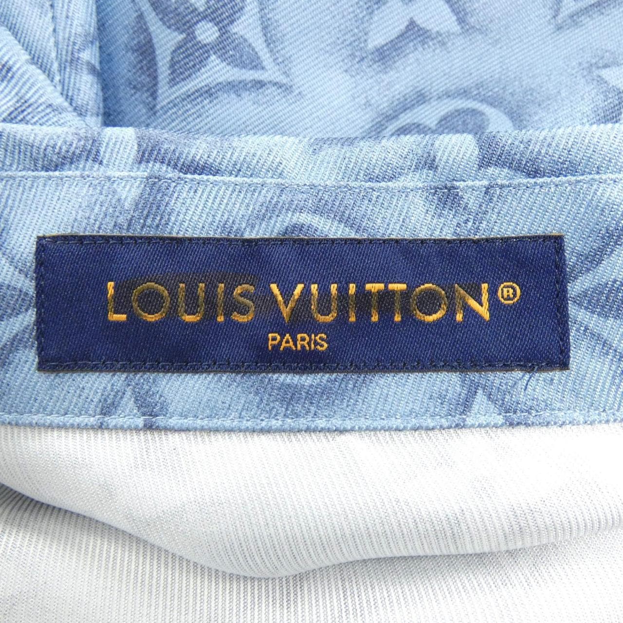 ルイヴィトン LOUIS VUITTON モノグラムシルクショーツショートスリーブシャツ HPS34WZ49 S/Sシャツ