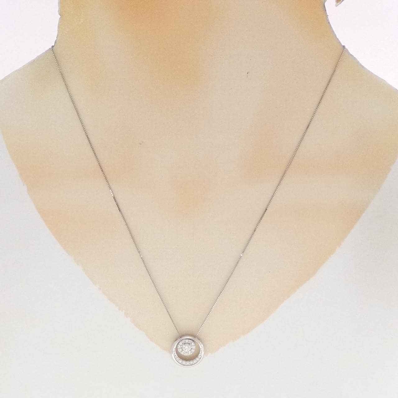 PT900/PT850 2WAY ダイヤモンド ネックレス 0.252CT