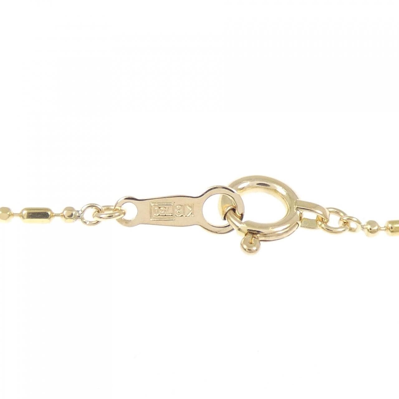 エテ クロス ダイヤモンド ネックレス 0.14CT