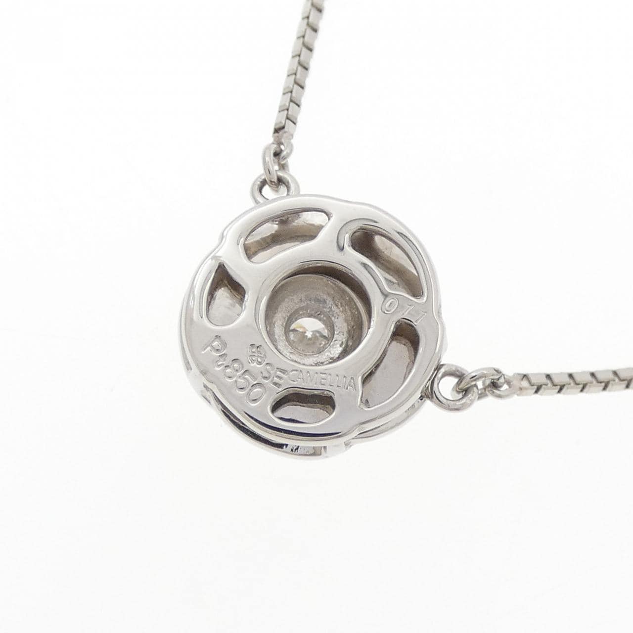 PT850 ダイヤモンド ネックレス 0.11CT