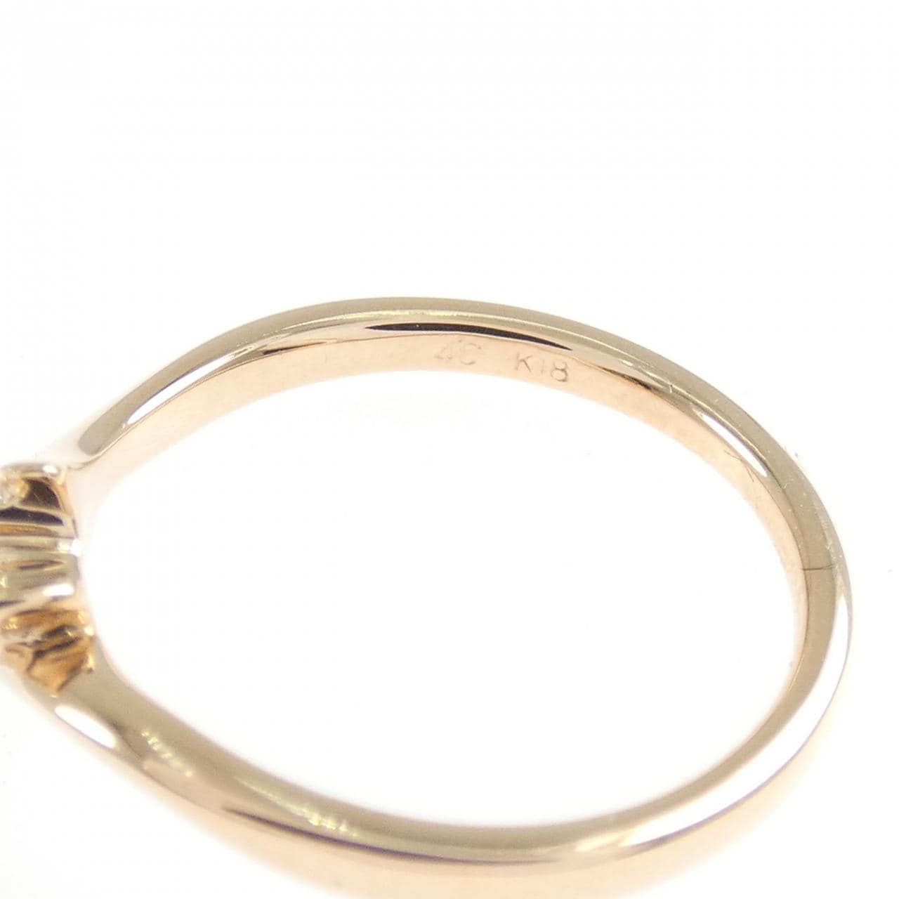 4゜C ダイヤモンド リング