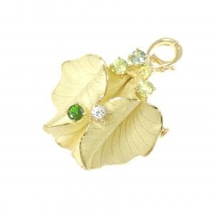 イケダケイコ カラーストーン ペンダント