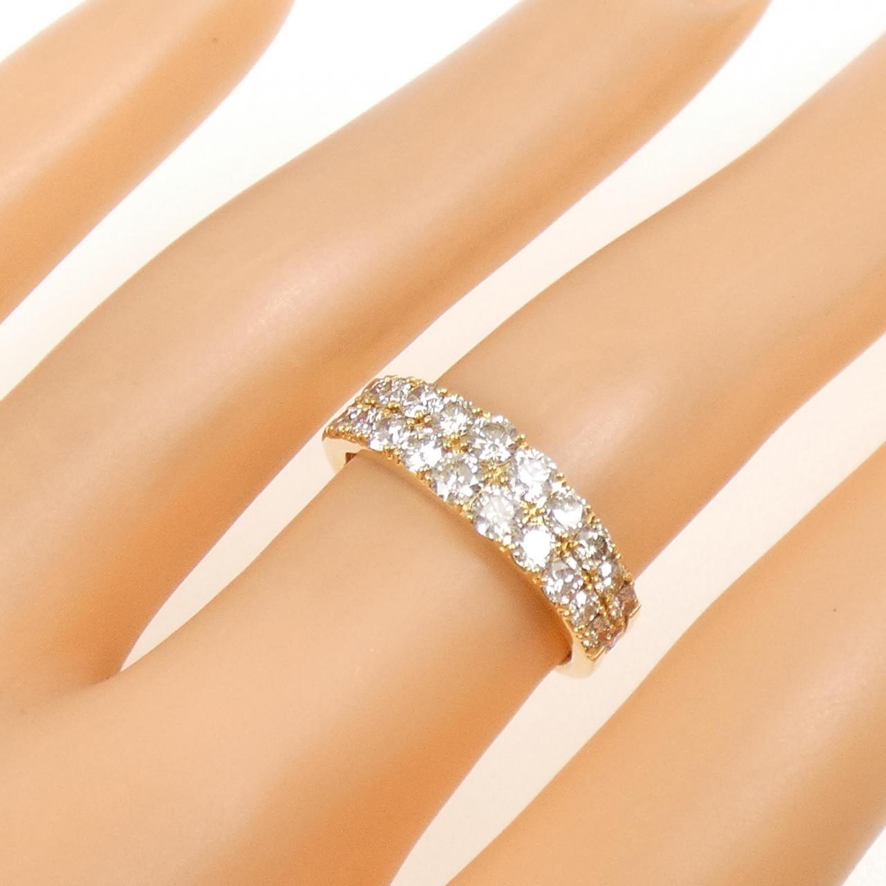 K18YG ダイヤモンド リング 1.16CT