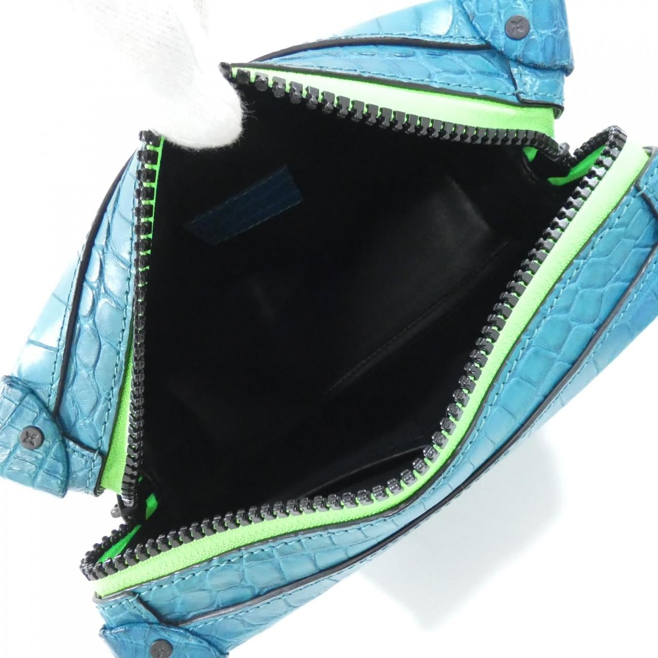 ルイヴィトン エキゾチック レザー ソフトトランク N99414 ショルダーバッグ