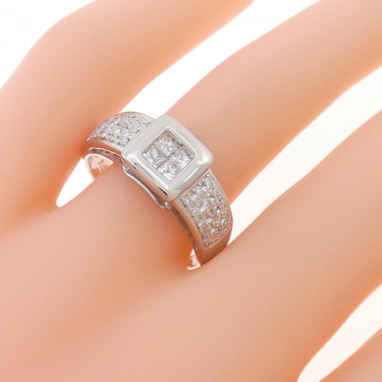 PT900 ダイヤモンド リング 0.50CT