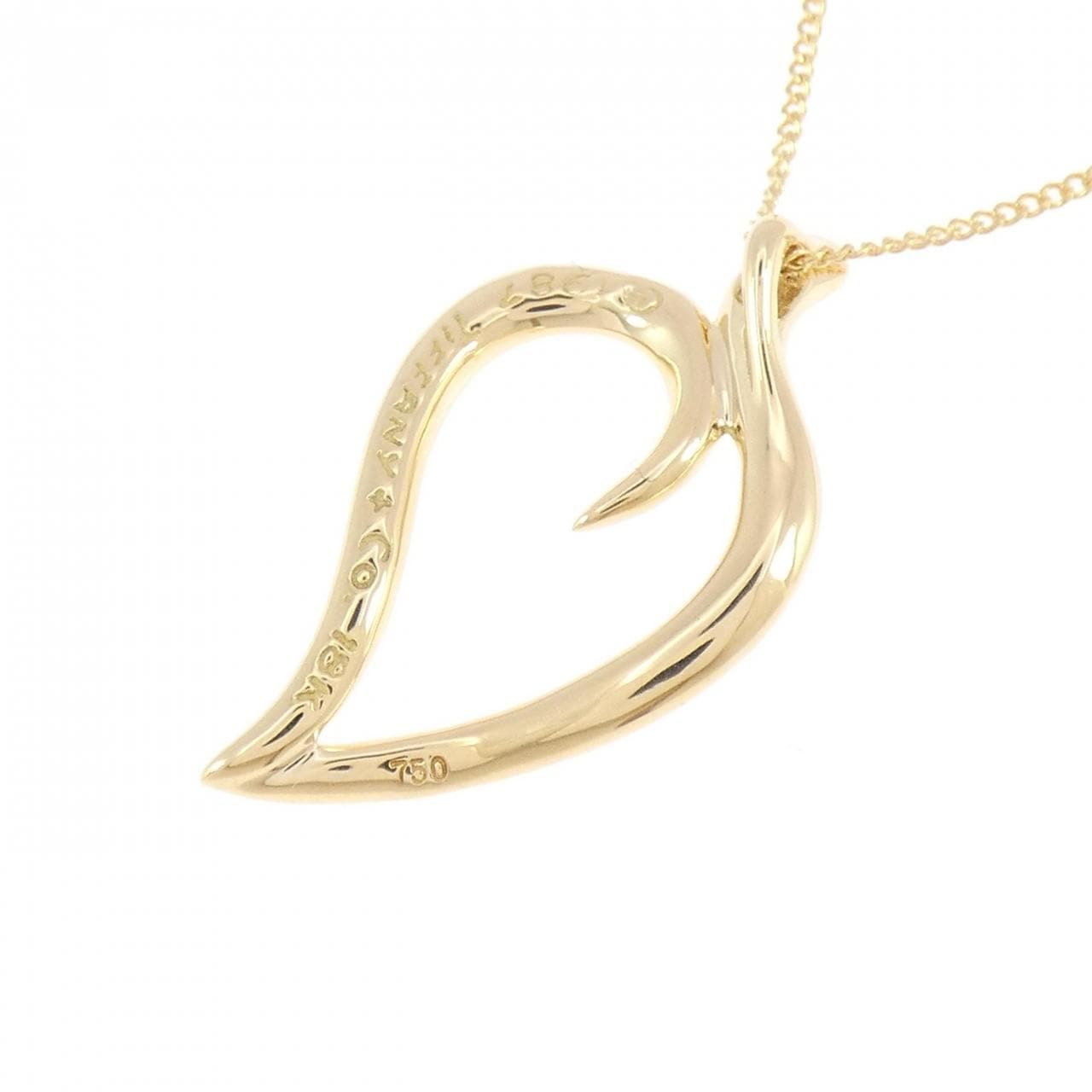 ティファニー リーフ ネックレス