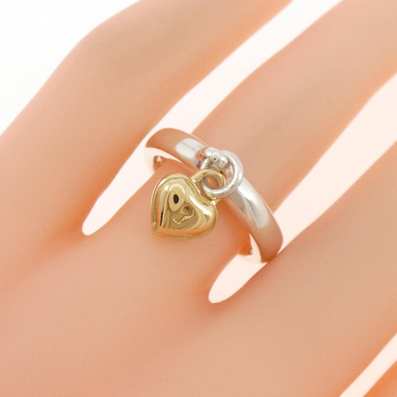 ティファニー 925/750YG リング