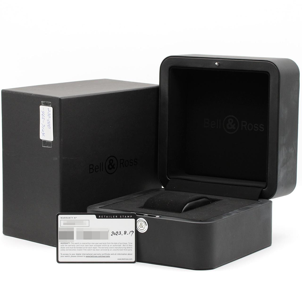 ベル&ロス BR05 GMT スカイブルー BR05G-PB-ST/SRB SS 自動巻