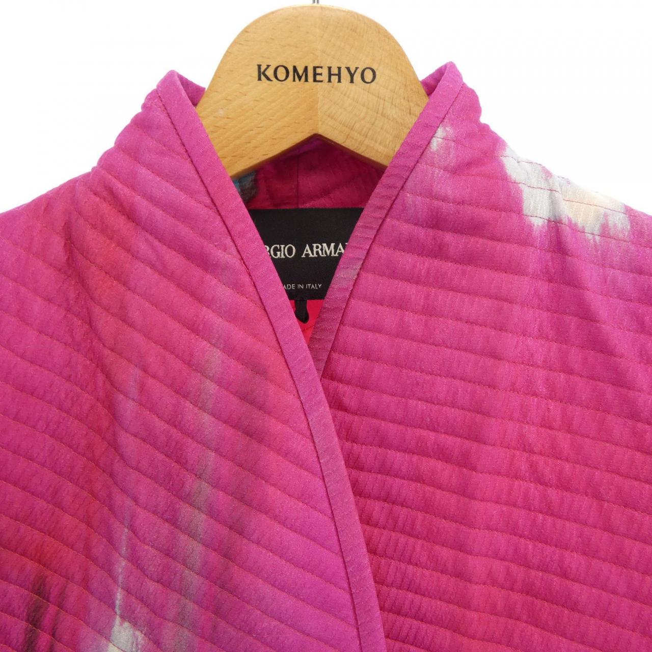 ジョルジオ アルマーニ GIORGIO ARMANI ノーカラージャケット