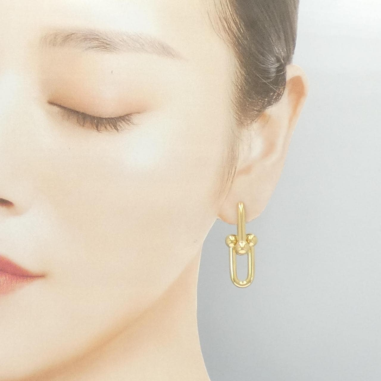 ティファニー ハードウェア リンク ラージ ピアス