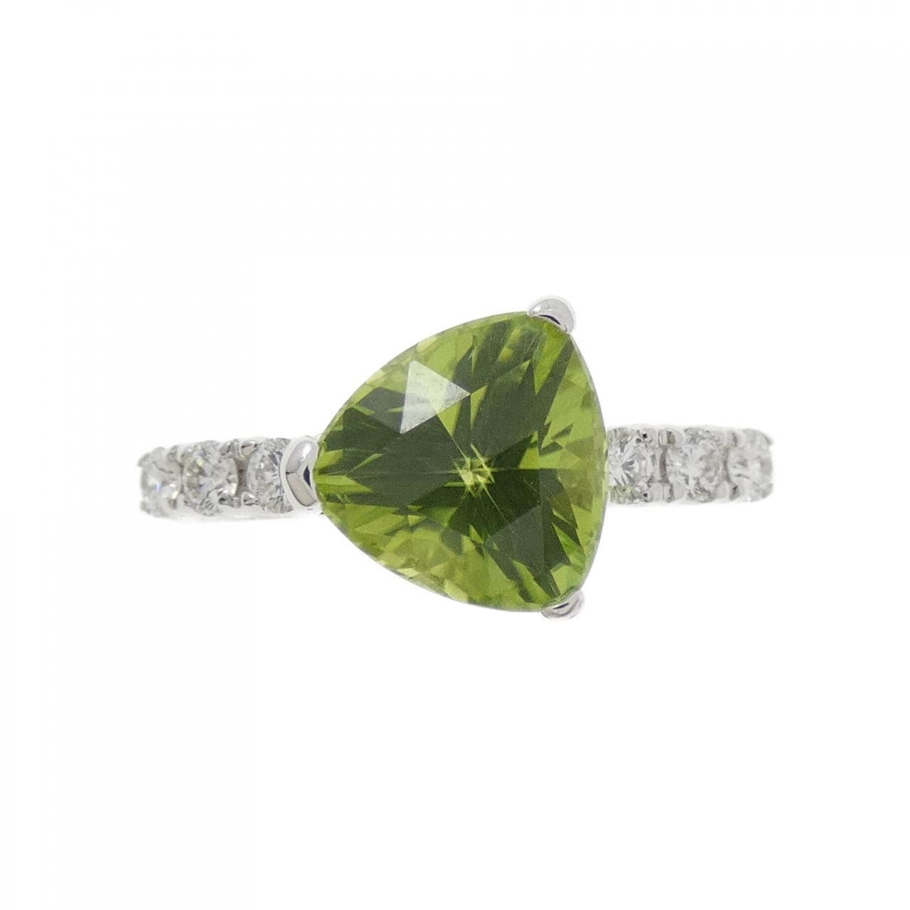 タサキ ペリドット リング