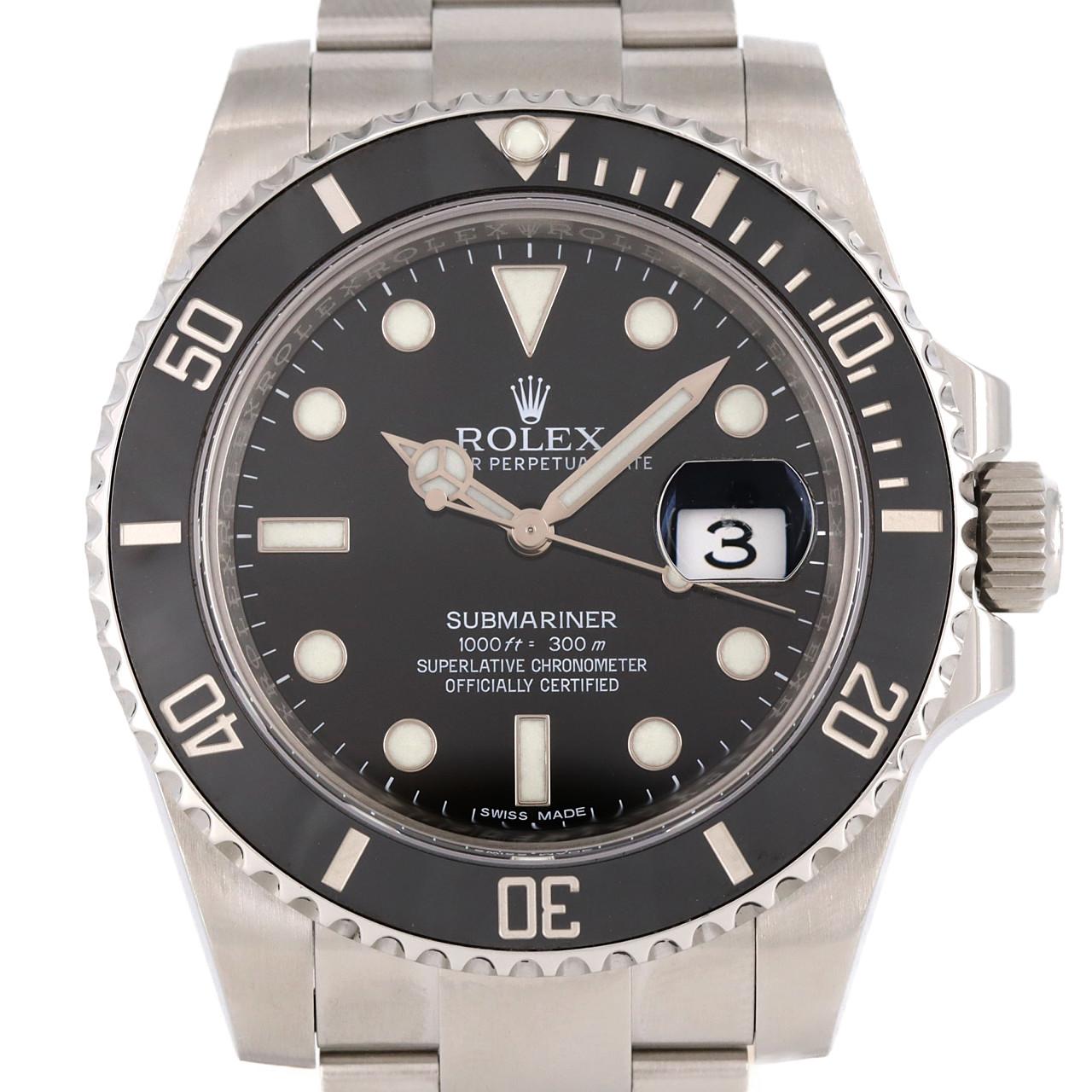 ROLEX Submariner Date 116610LN SS自动上弦random number