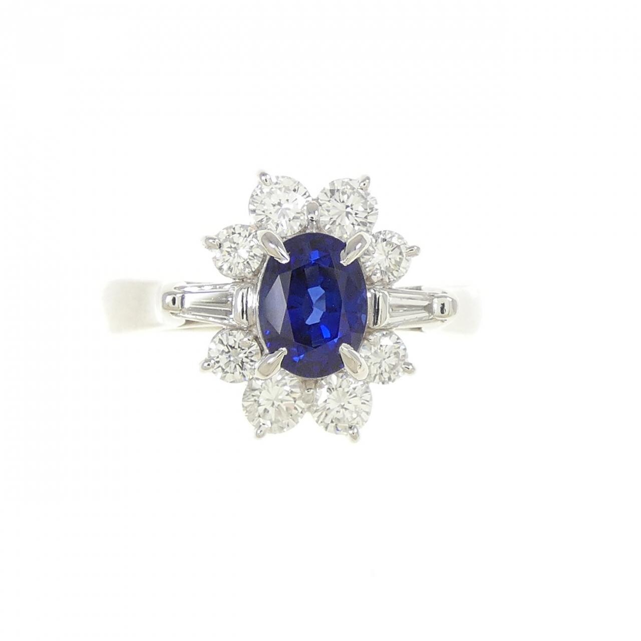 ミキモト サファイヤ リング 0.93CT