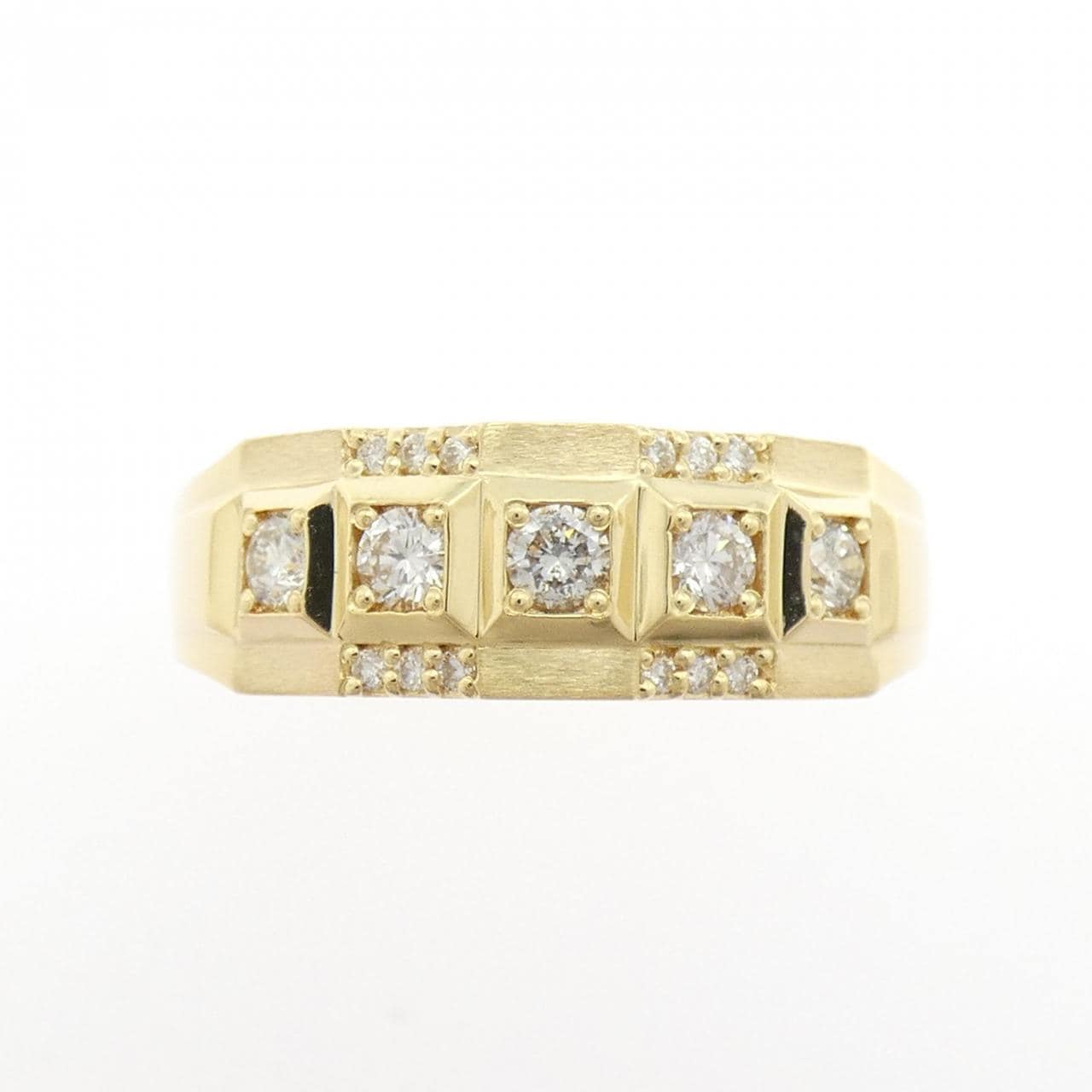 【新品】K18YG ダイヤモンド リング 0.52CT