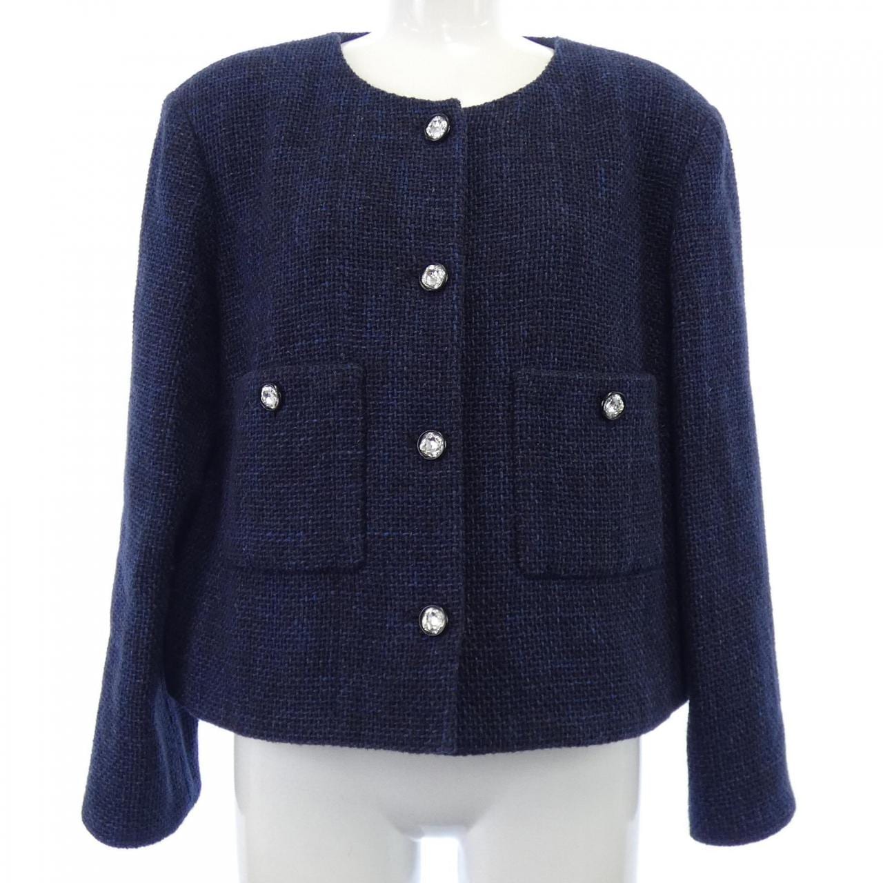 シャネル CHANEL P71190V37139 21B ノーカラージャケット