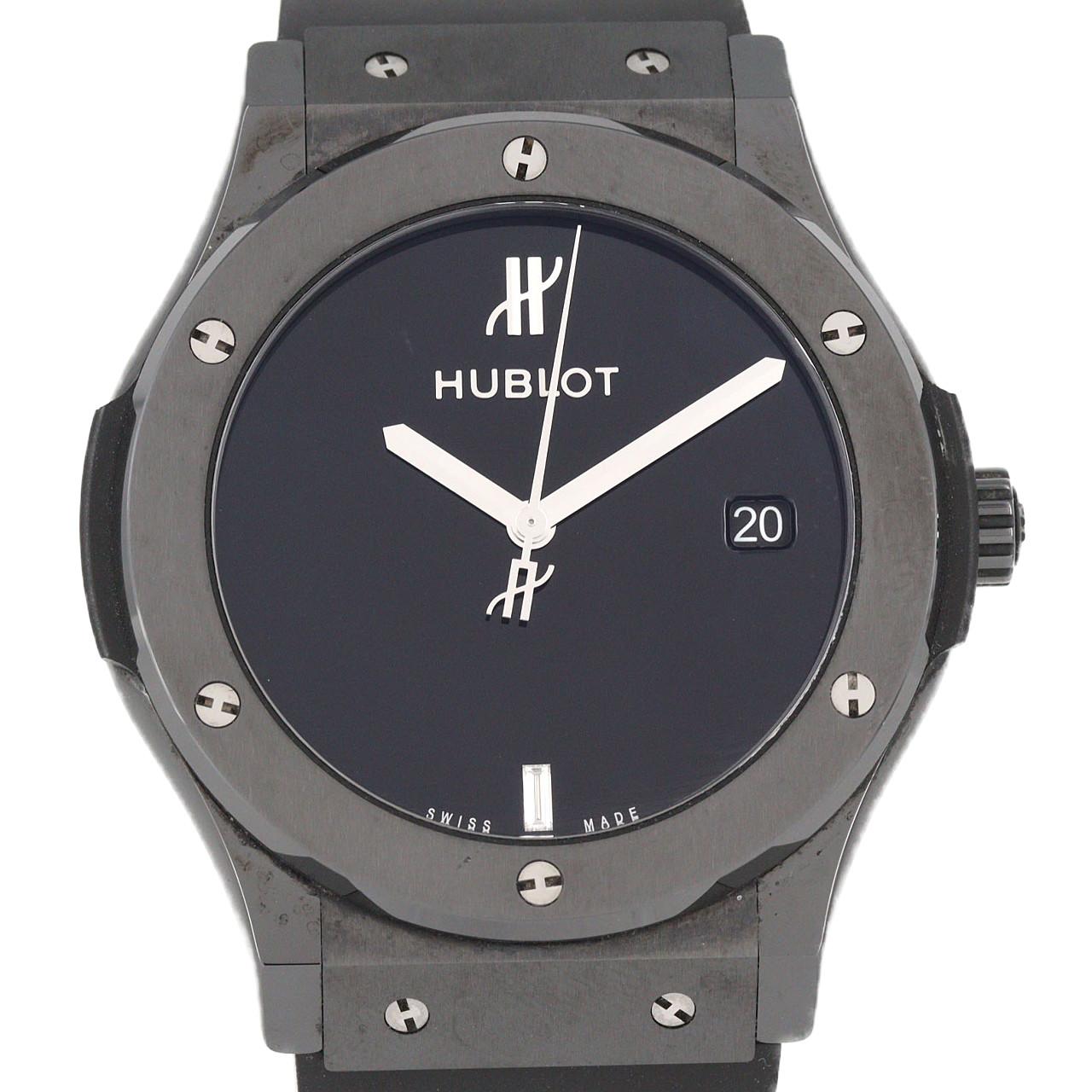 ウブロ クラシックフュージョンブラックセラミック YOSHIDA LIMITED 511.CM.1470.RX.MYOS セラミック 自動巻