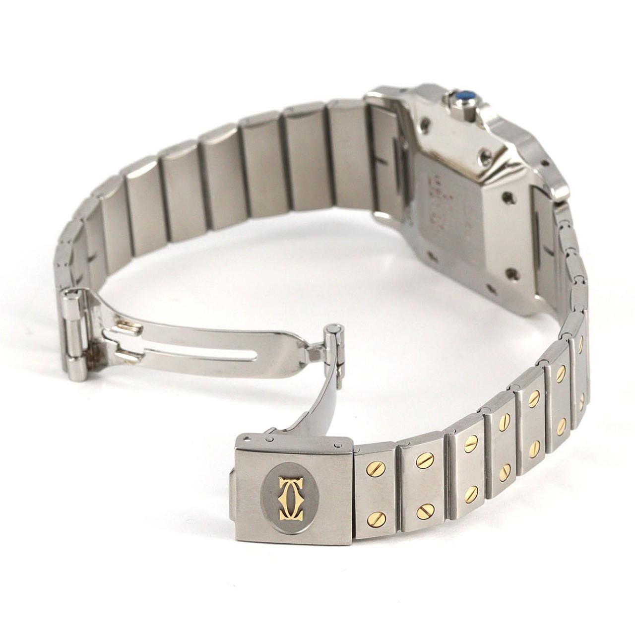 カルティエ サントスLM コンビ SSxYG 自動巻