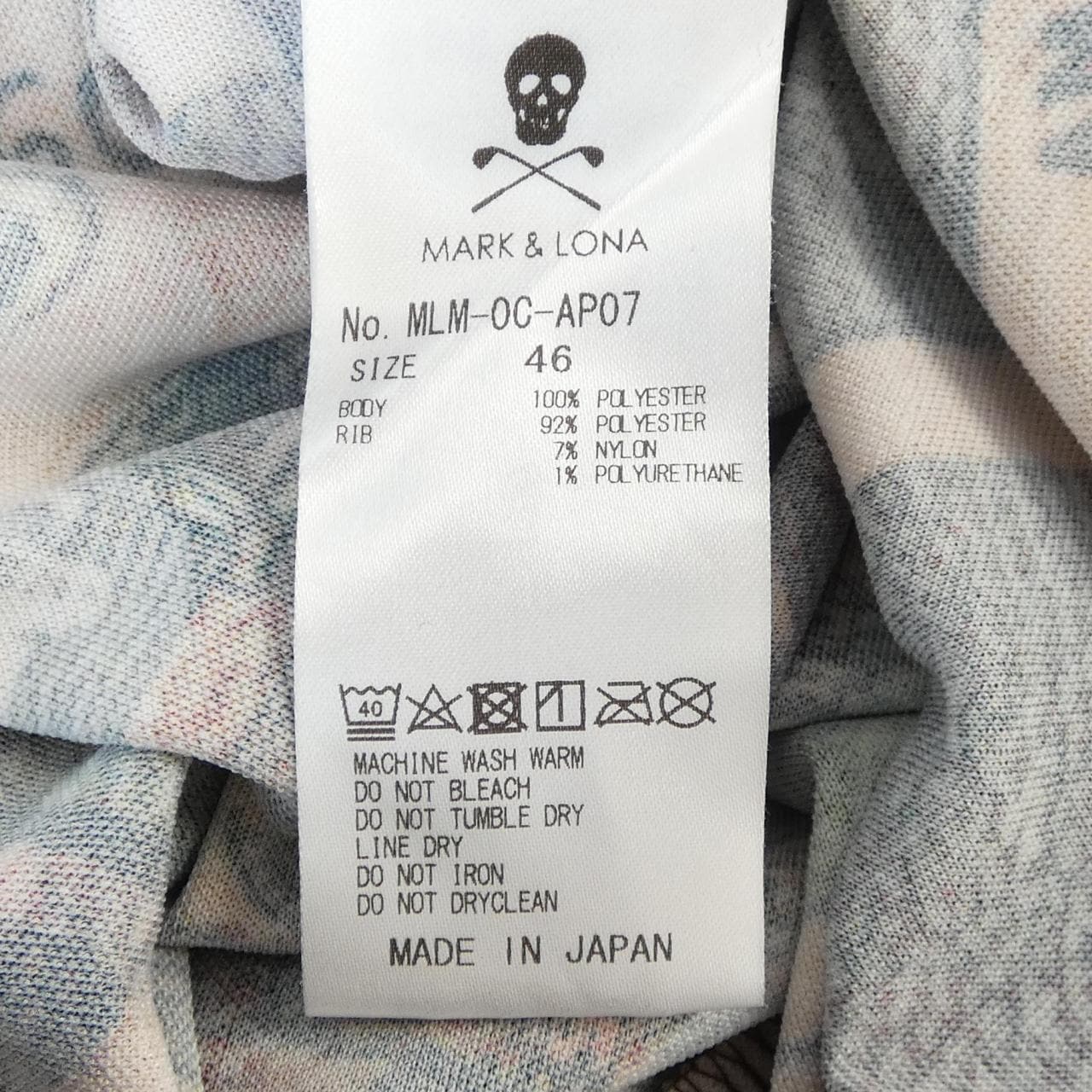 マークアンドロナ MARK&LONA ポロシャツ