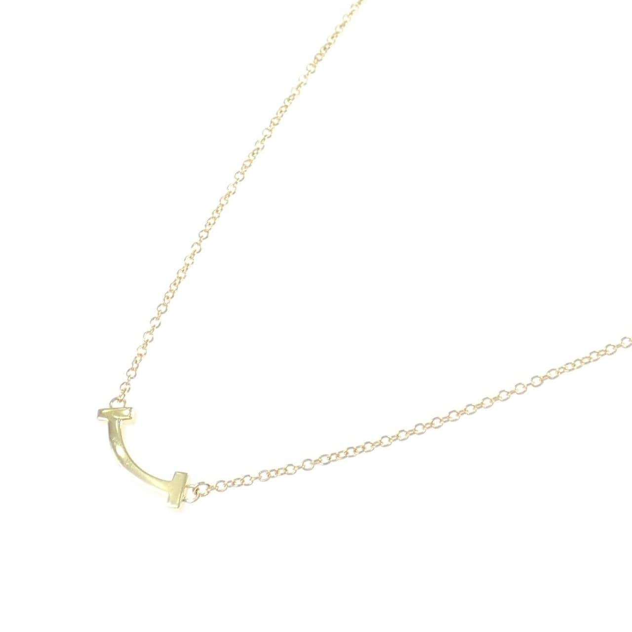 ティファニー Tスマイル ミニ ネックレス