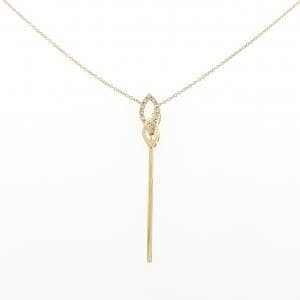 K18YG ダイヤモンド ネックレス 0.07CT