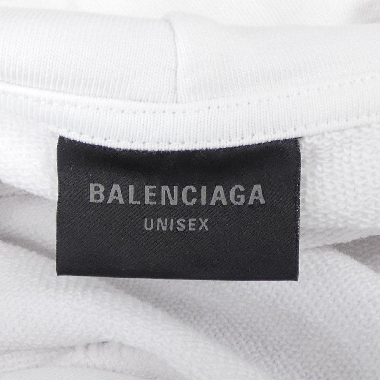 バレンシアガ BALENCIAGA DESTROYED LOGO PRINT HOODIE 729361 TNVL2 UNISEX パーカー