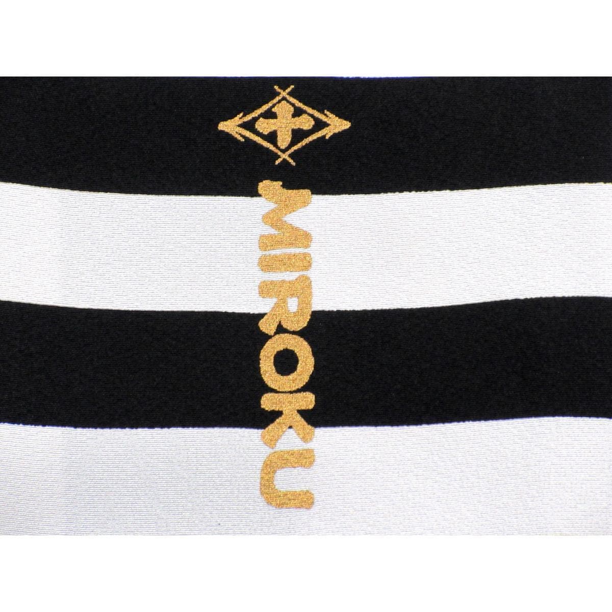 小紋　ＭＩＲＯＫＵ　胴抜き仕立て　身幅Ｌ寸