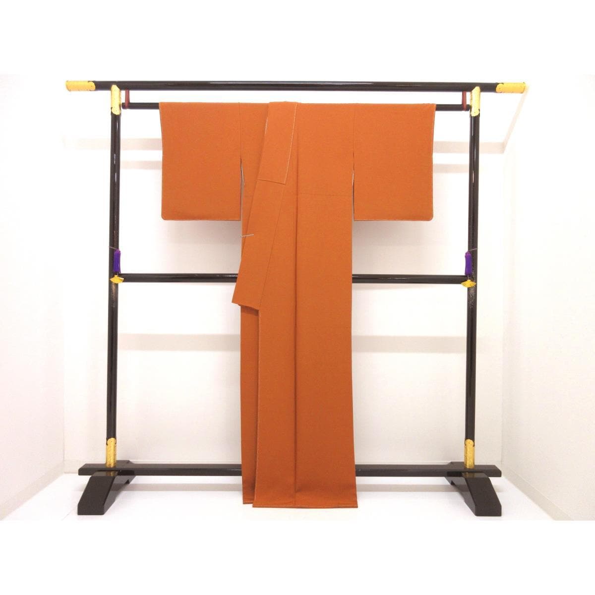 【未使用品】色無地　光琳根上り松　裄丈Ｓ寸