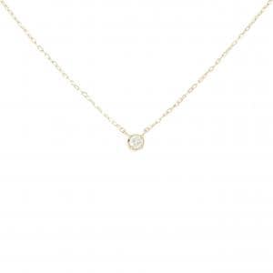 アガット ダイヤモンド ネックレス 0.03CT