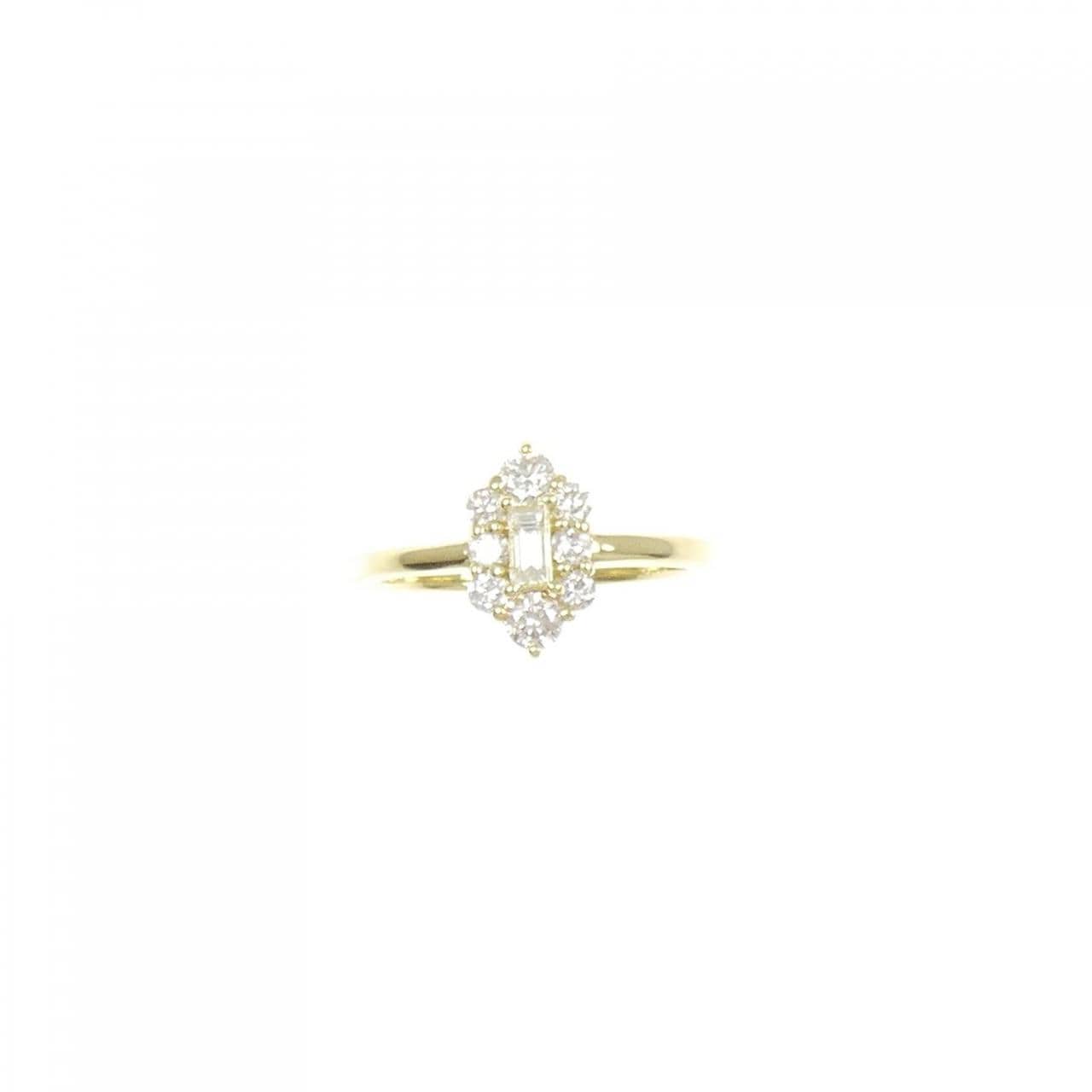 【新品】K18YG ダイヤモンド リング 0.51CT
