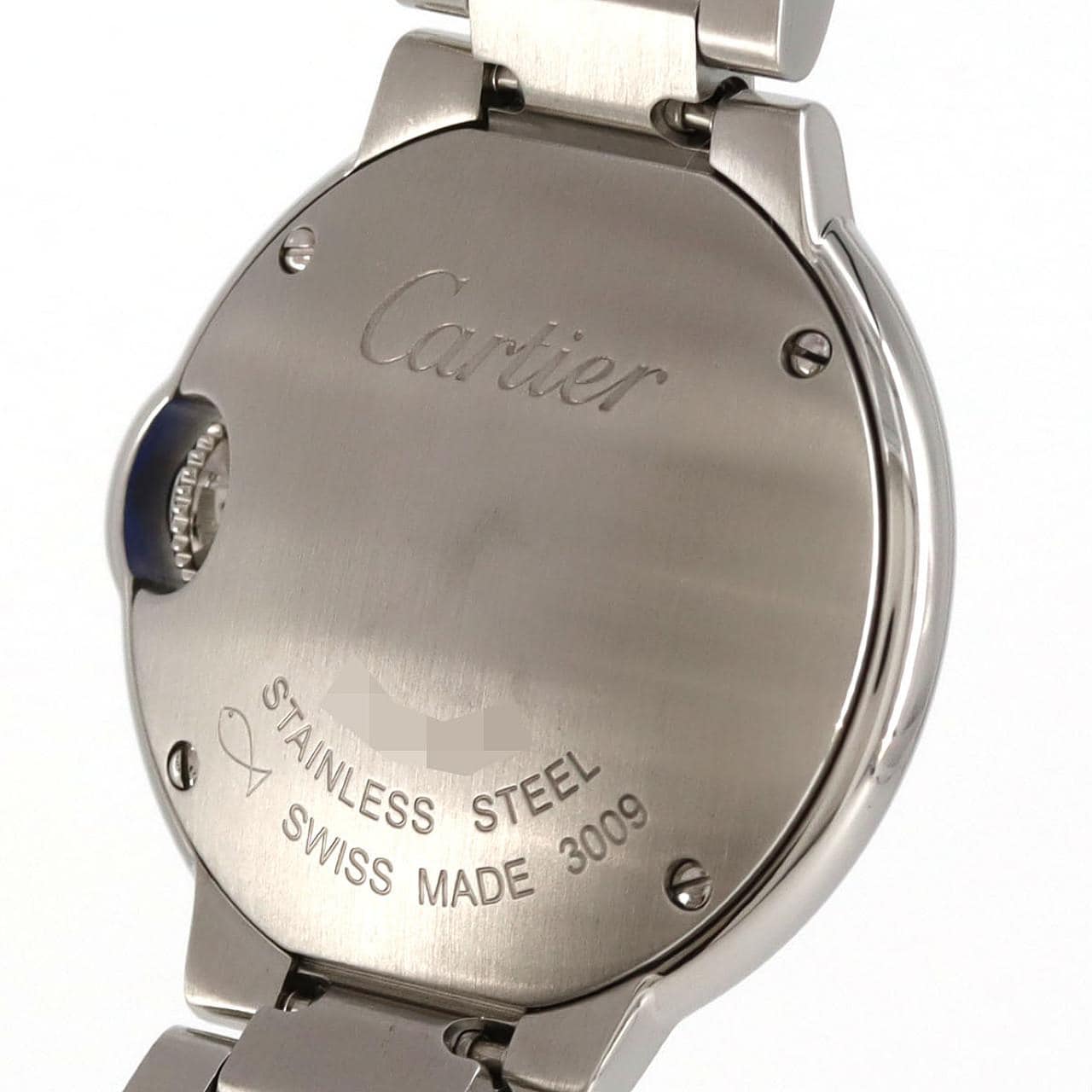 Cartier Ballon 藍色 SM/D W4BB0015 SS石英