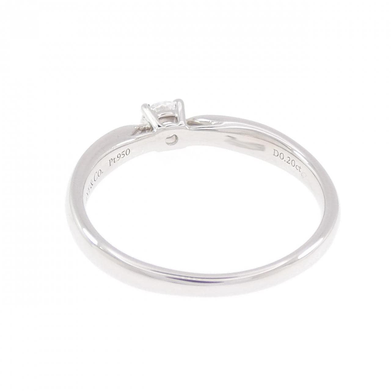 ティファニー ハーモニー リング 0.20CT D VS1 3EXT