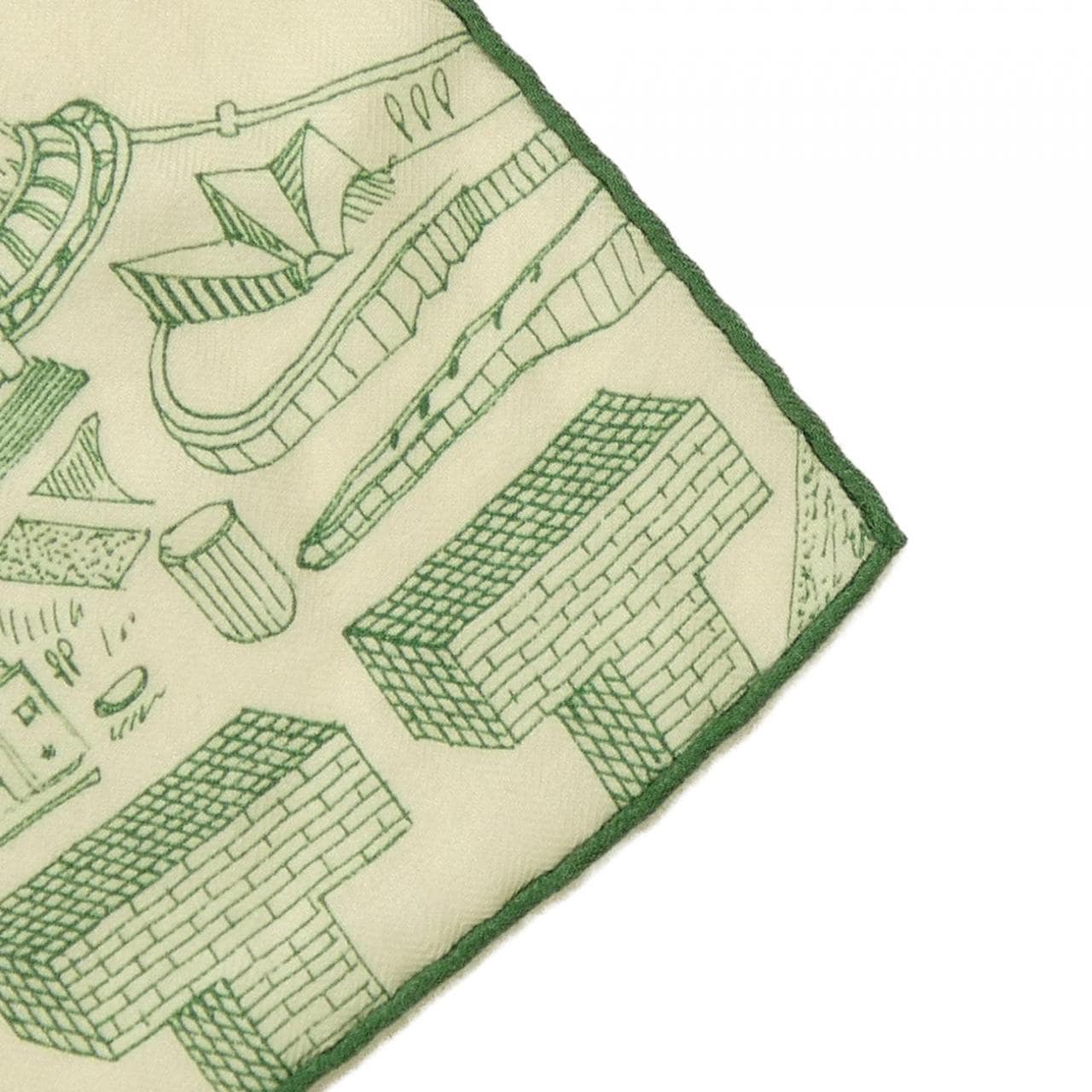 エルメス HERMES LA NOUVELLE CITE CAVALIERE H244273S カレジェアン140 ショール