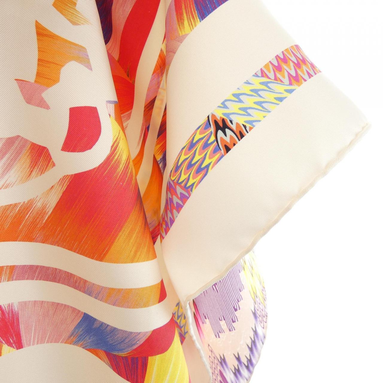 エルメス HERMES カレ ドサール ブリッド･ドゥ･ガラ　マーブルシルク H783890S ツイルレーヌ ポンチョ