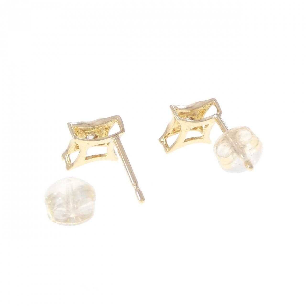 K18YG ダイヤモンド ピアス 0.25CT